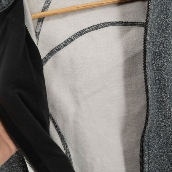 Lululemon  Scuba Hoodie *Light Cotton Fleece Luminesce Splatter White Black | 4 - Picture 7 of 11